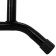 Costume hanger "Style", 47 × 34.8 × 108 cm, black color
