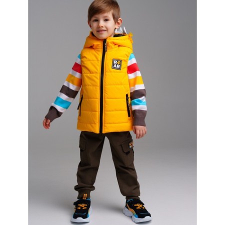 The vest insulated for the boy PlayTode, height 122 cm
