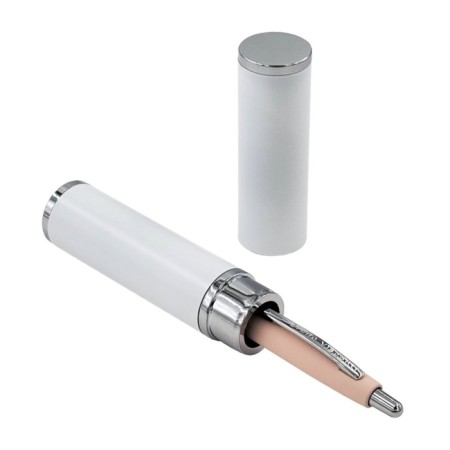 Automatic ball handle, 1.0 mm, BrunovisConti San Remo, blue rod, powder metal case Soft Touch, in a tube