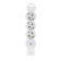 Rosetic block, Quick Fix, 3 nests of s/s curtains with a stop 3680W 16a ip20 white 32018 2, Duw