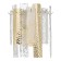 Sconces st. SL1636.201.02. Scolare. 2x40 watts, E14, 27x30 cm, golden color