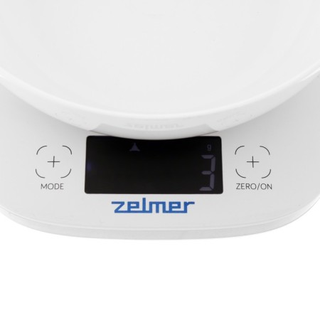 Libra Kitchen Zelmer ZKS1460, electronic, up to 5 kg, white-2