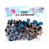 Rifle eyes with plugs, “sparkles” set 48 pcs, size 1 pc: 1.2 cm, blue color