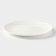 Porcelain porcelain plate with a thickened edge Wilmax Olivia Pro, D = 15 cm, white color