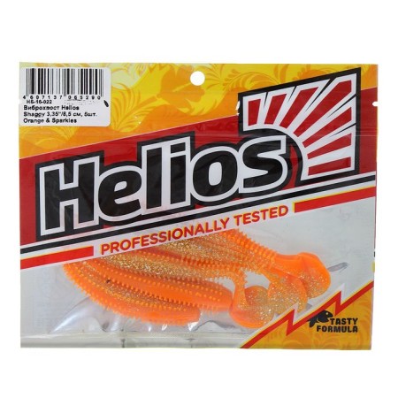 Vibro -high -high Helios Shaggy Orange & Sparkles, 8.5 cm, 5 pcs. (HS-16-022)-1