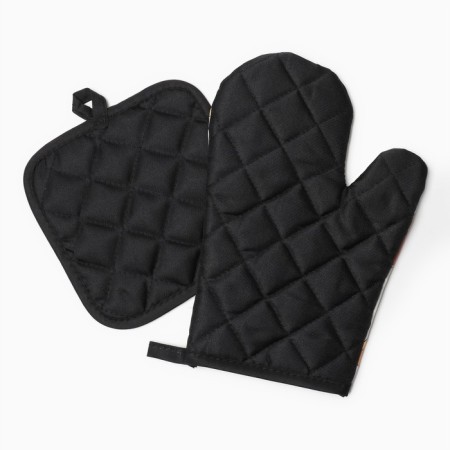 Kit. set 2 pr. 17*17 cm, mittens. 26*16 cm, 100% p/e-2