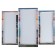 The modular picture "shore at dawn" (2-25x52; 1-30x60) 60x80 cm