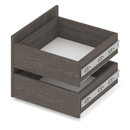A set of two drawers Stone, 476x500x361 Ancor Dark