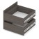 A set of two drawers Stone, 476x500x361 Ancor Dark