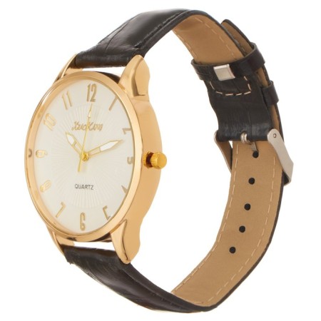 Men's watch, D-4.4 cm, L-25 cm strap, gold-1