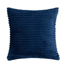 Pillowcase decorative Ethel Color Blue, 40x40 cm, Velsoft, 100% p/e