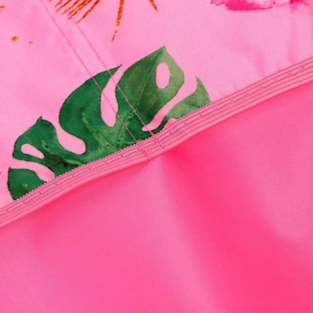 Apron for labor + sleevens, 485 x 395/250 x 160 mm, height 116-146 cm, calligrata, "flamingos"-2