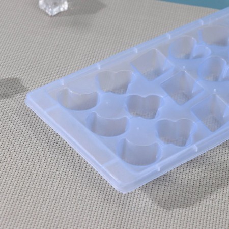 Form for ice, 22 × 11 × 2 cm, 18 cells, color mix-1