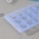 Form for ice, 22 × 11 × 2 cm, 18 cells, color mix