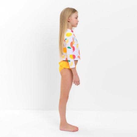 Separate children's Minaku swimsuit with sleeves, height 116-122-1