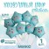 Foil ball 10 "Star Smile", blue, mix