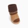 Tall boots with stocking, set 4 pcs, size 2 (sole 4.6 x 3.8 cm), brown