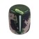 Portable column Booms350, 7 watts, 1200 mAh, backlight, micro sd, khaki
