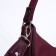 Women's bag Textura, baguette, small size, burgundy color