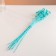 A set of dried flowers "Eringium", ban 5 pcs, length 50 (+/- 6 cm), turquoise