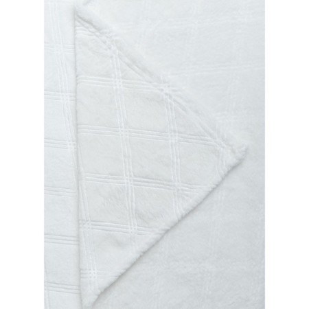 Texrepublic blanket, size 150x200 cm, white color-2