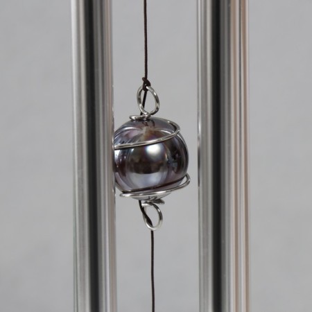 Wind music metal, plastic 4 tubes "Elephant" 65x10x6.5 cm-2
