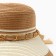 Women's hat Minaku, central nation. In brown/milk, river 58