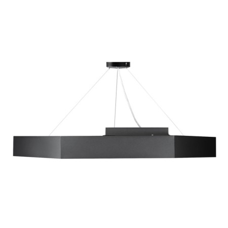 LED LED Geometria Hexagon 51W 4000k 3900 IP40 80x80x8 Black-5