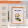 Photo frame plastic 13x18 cm "arc" white 23.5x18.5 cm