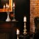 Summary Metal for 1 candle "Ferro" aged bronze 14.5x14.5x38.5 cm