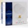 Table glass -ceramic "Faston", 18 objects, white color