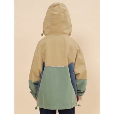 Windbreaker for boys, height 116 cm, sandy color-7