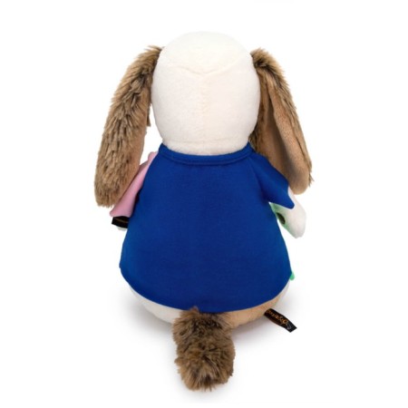 Soft toy "Bartholomew in a multi -colored T -shirt", 27 cm-2