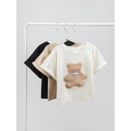 T -shirt Children's Amarobaby Bear, height 128 cm, black color-13