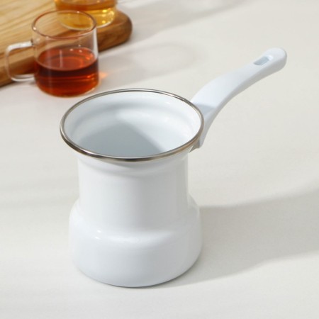 Coffee maker, 400 ml, induction, white color-1