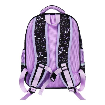 School backpack 38 x 29 x 14.5 cm, Hatber Ergonomic Light, "Star cat" NRK_15147-4