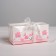 Capcake box, confectionery packaging, 2 cells "With love for you", 16 x 8 x 7.5 cm