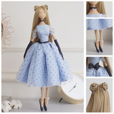 Sewing kit. Interior doll "Hilary", 43 cm-3