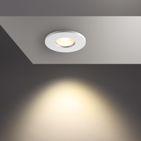 The lamp is built -in moisture -proof Novotech. Aqua, 50W, GU10, 23x85x85 mm, white color-3