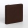 Women's wallet on a magnet, brown color
