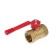 Ball valve "STM" Optima, internal/internal thread 1 ", pen