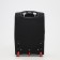 Small suitcase 20 ”, lightning department, code castle, 3 wheels, 2 outer pockets, black color