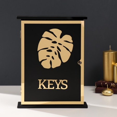 Keywater tree "Liszt Monster" black, mirror 6x22.3x29.5 cm