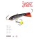 Balancir Lucky John Classic 5 + tee, 5 cm, color 12hrt blister