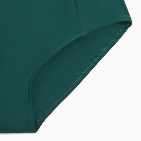 Swimsuit Women's Asset Minaku with a zipper color green, size 42-6