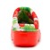 Galoshs female, coral color/strawberries, size 38-39