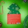 New Year's gift set of cosmetics. Balms for the lips. Red-green series