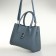 Women's bag with zipper, Textura, average size, blue color