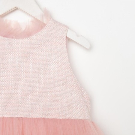 Elegant dress, pink color, height 116 cm-10