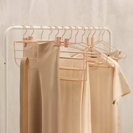 Shoulders - Laconique Ladoom Laconique clothing hanger, 42.5 × 19.5 × 1 cm, white color-4